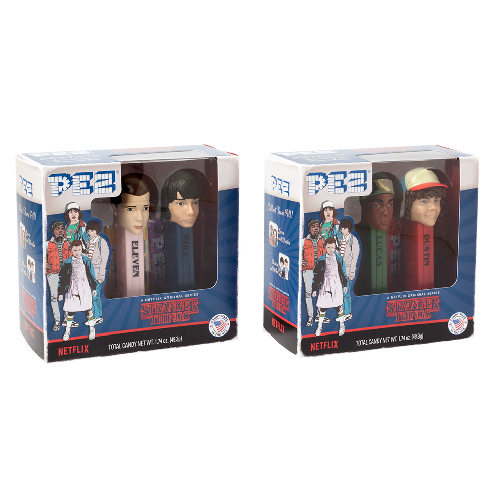 Pez Stranger Things Twin Pack 1.74 Oz | Nassau Candy
