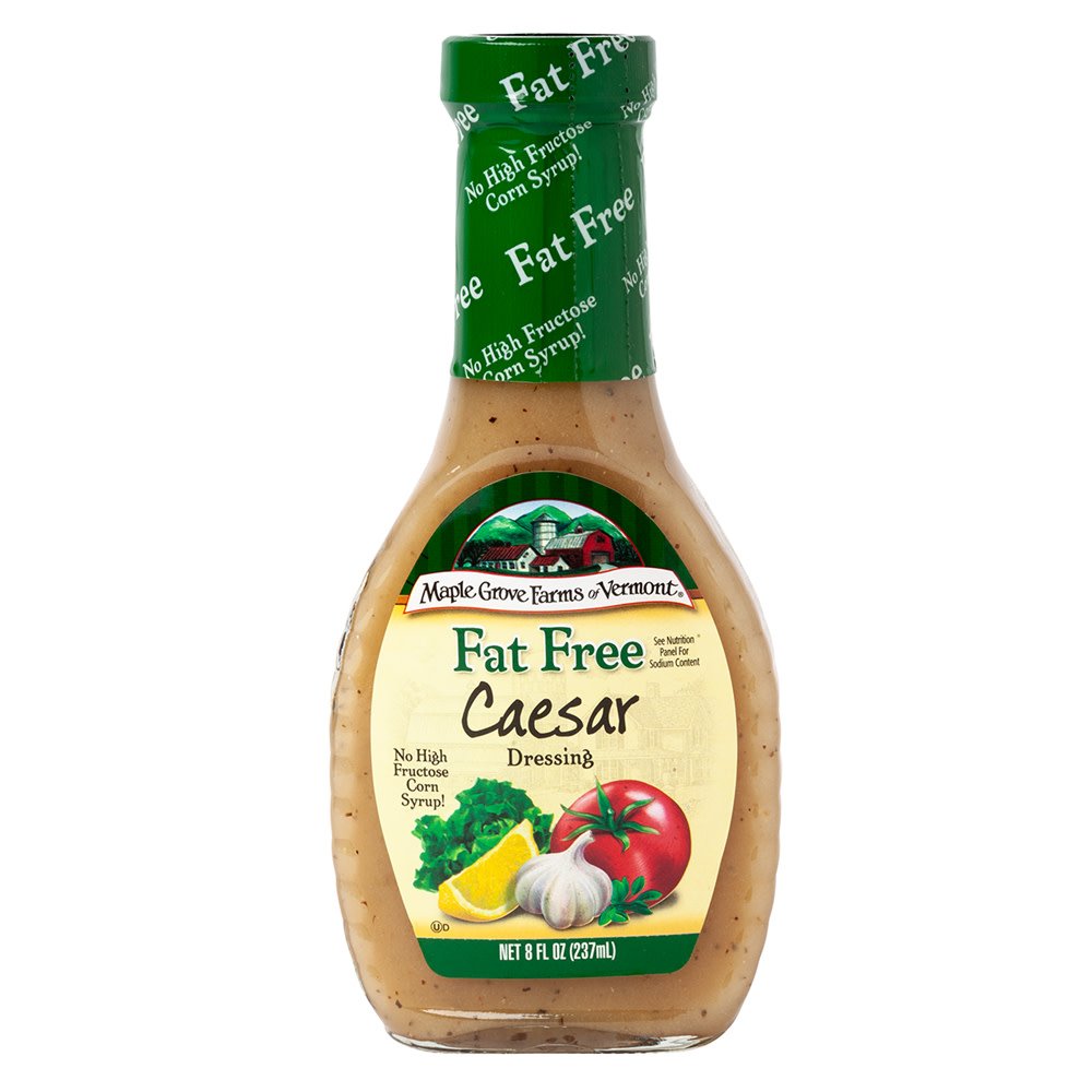 Maple Grove Fat Free Caesar Dressing 8 oz Bottle Nassau Candy
