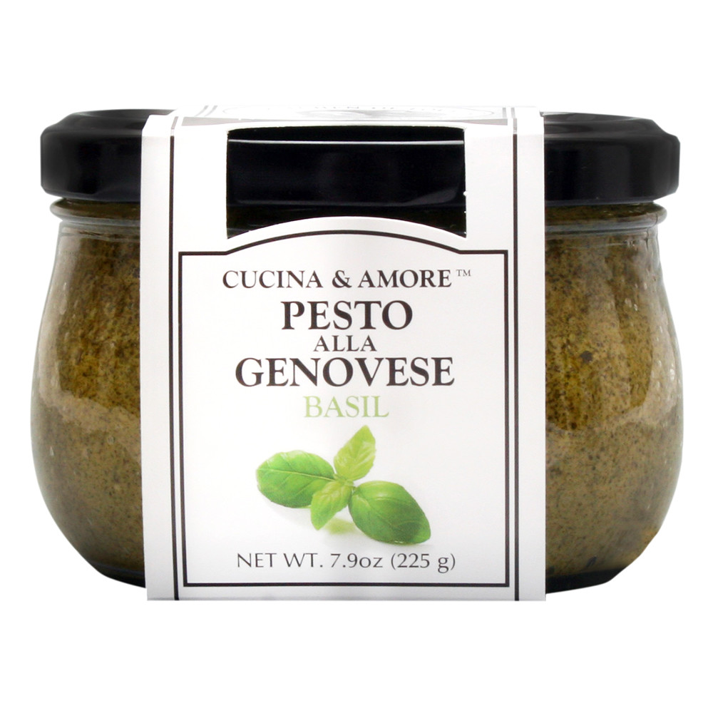 Cucina & Amore Basil Pesto Alla Genovese 7.9 Oz Jar Nassau Candy