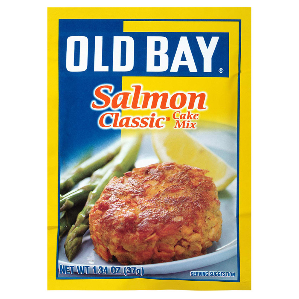 Mccormick Old Bay Salmon Cake Mix Classic 1 34 Oz Box Nassau Candy