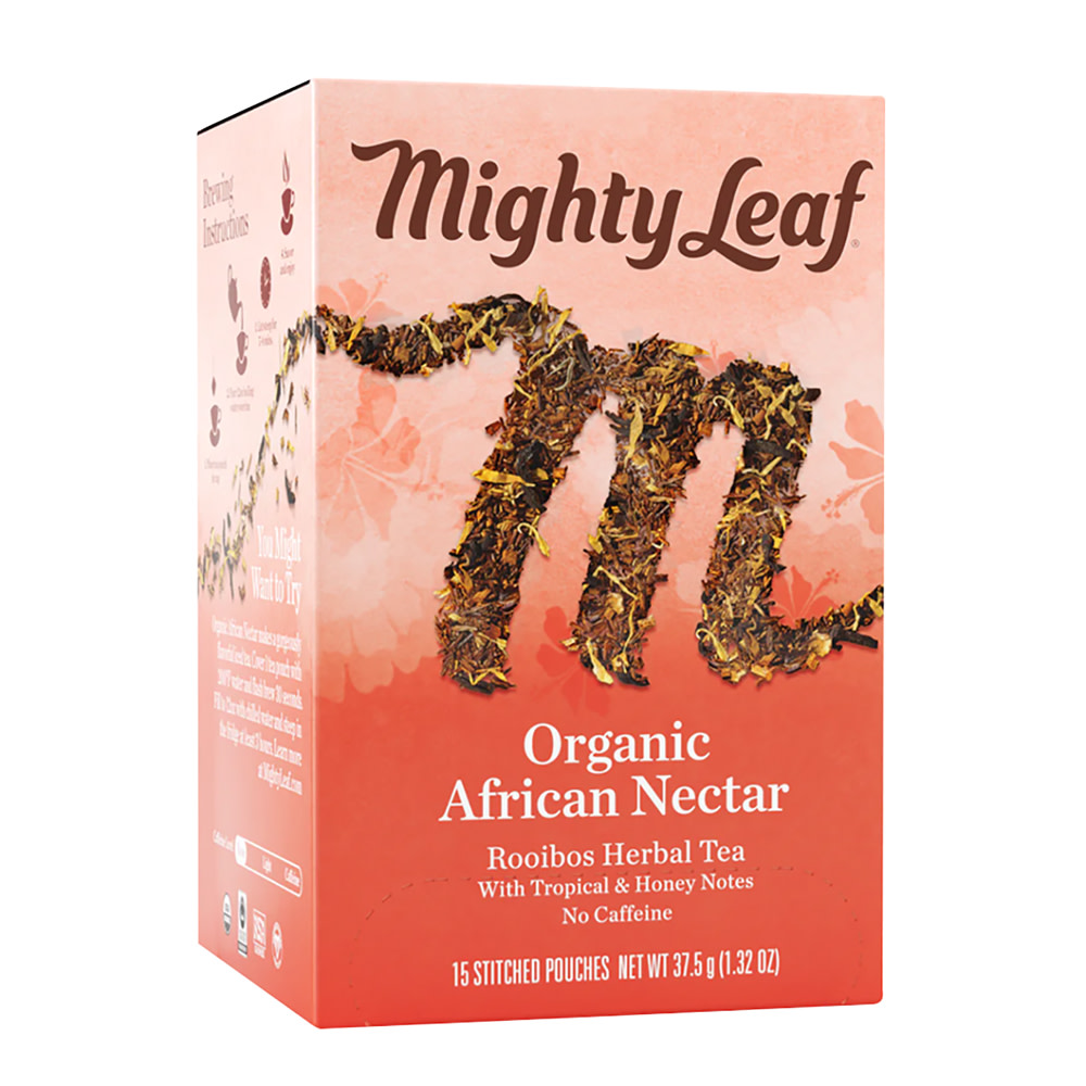 Mighty Leaf Organic African Nectar Tea 15 Ct Box Nassau Candy Mighty Leaf Organic African Nectar Tea 15 Ct Box Nassau Candy