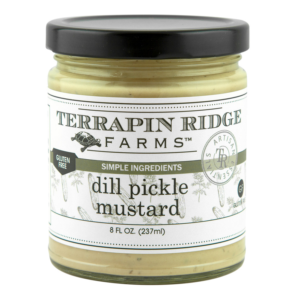 Terrapin Ridge Dill Pickle Mustard 8 5 Oz Jar Fl Dc Only