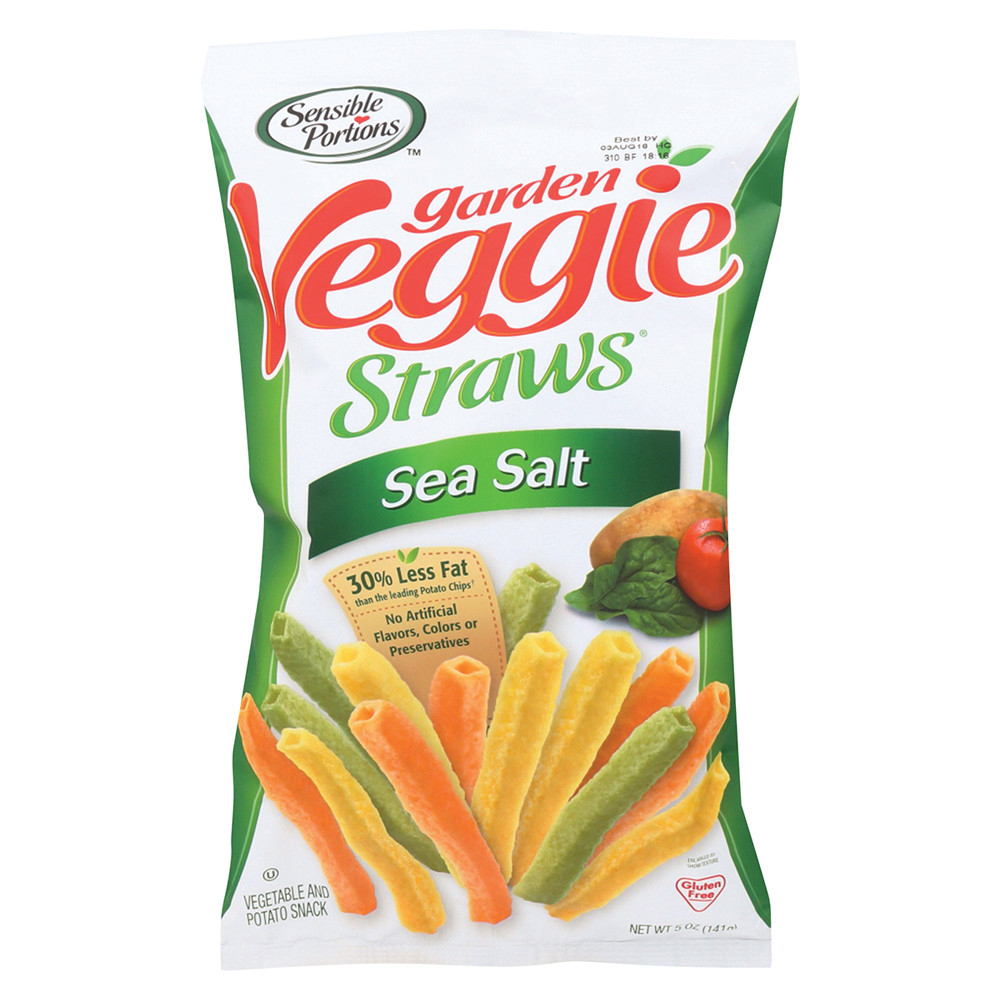 SENSIBLE PORTIONS SEA SALT VEGGIE STRAWS 5 OZ BAG