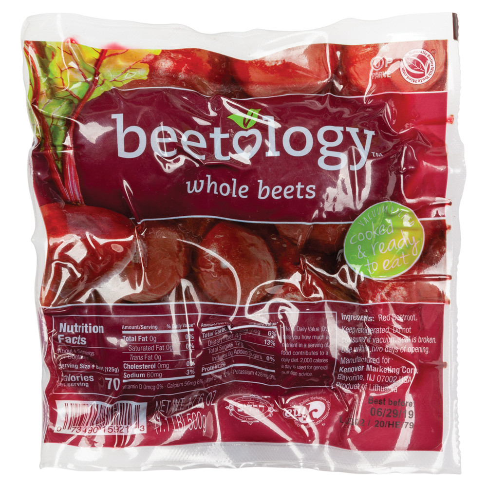 Beetology Whole Red Beets 17.6 Oz Nassau Candy
