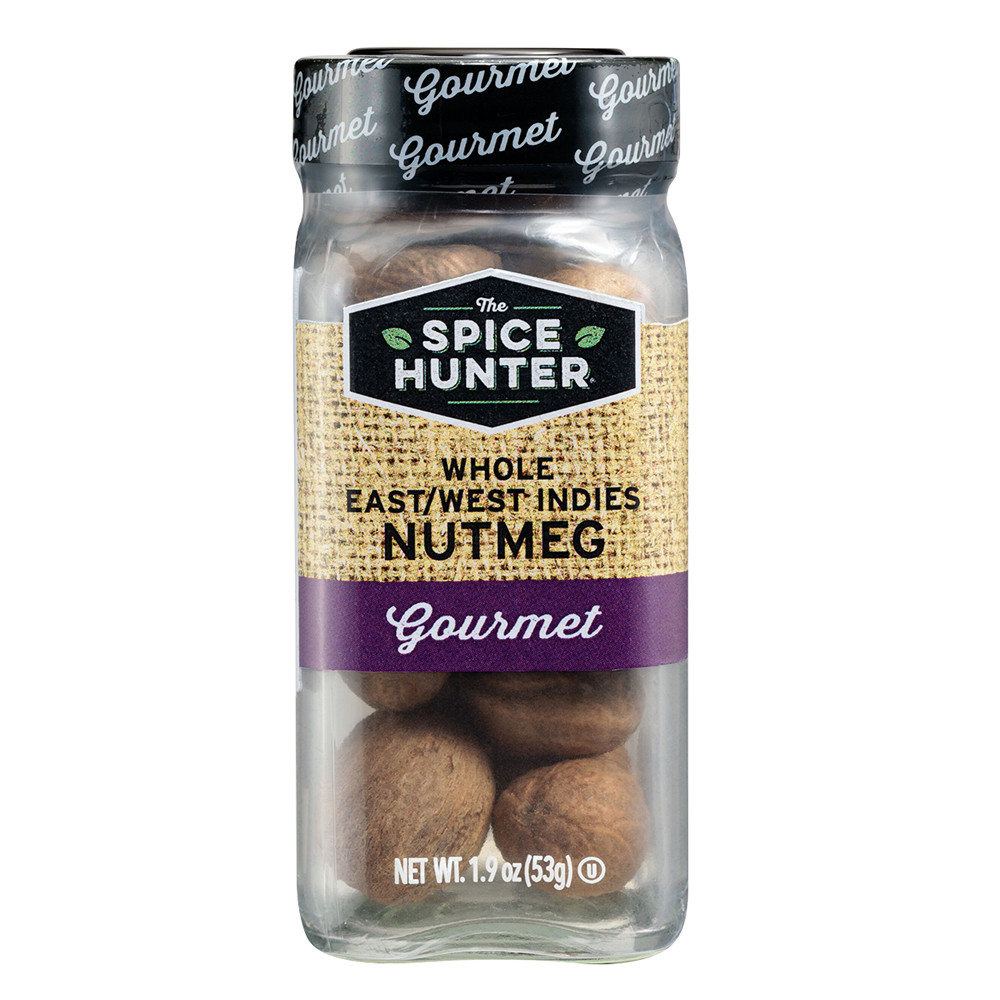 Spice Hunter Whole East West Indies Nutmeg 1.9 Oz Nassau Candy