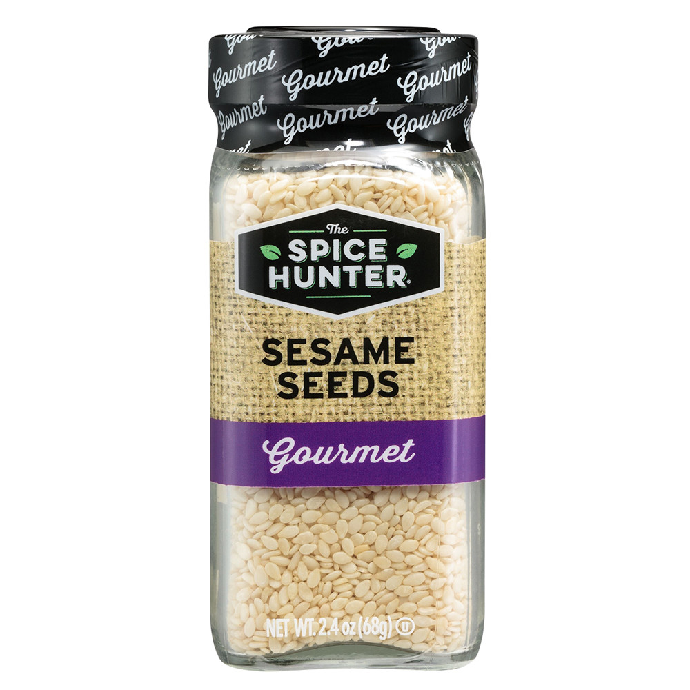 Spice Hunter Whole Sesame Seeds 2.4 Oz Nassau Candy