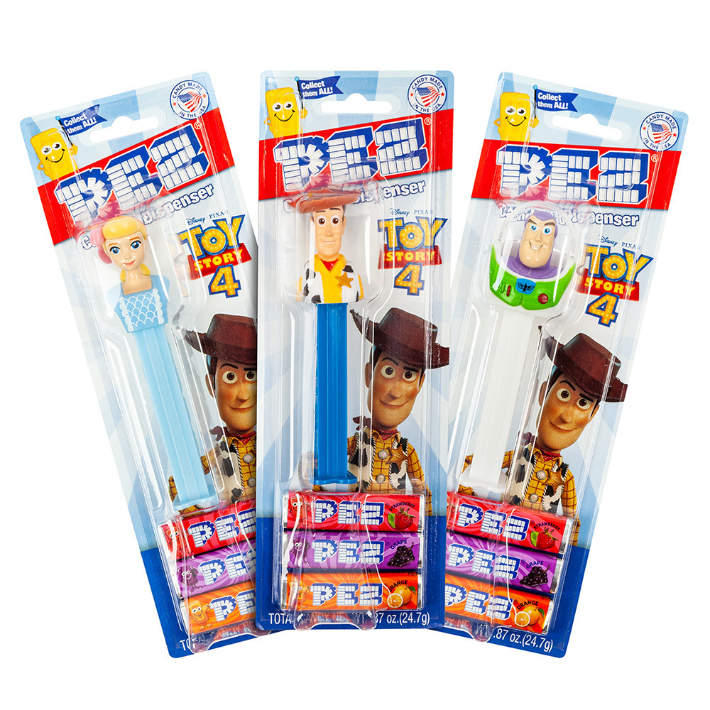 Pez Toy Story Assortment Blister Pack 0.87 Oz Nassau Candy