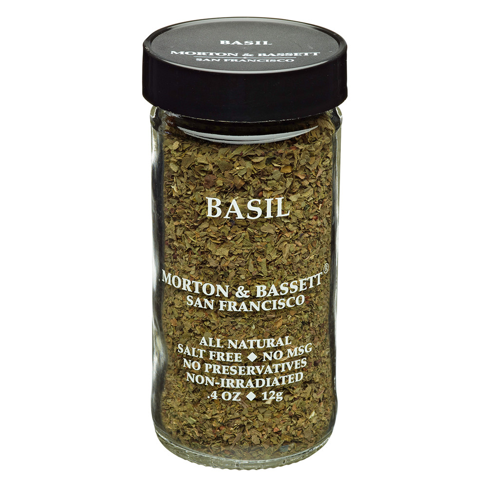 Morton & Bassett Basil 0.4 Oz Shaker Nassau Candy