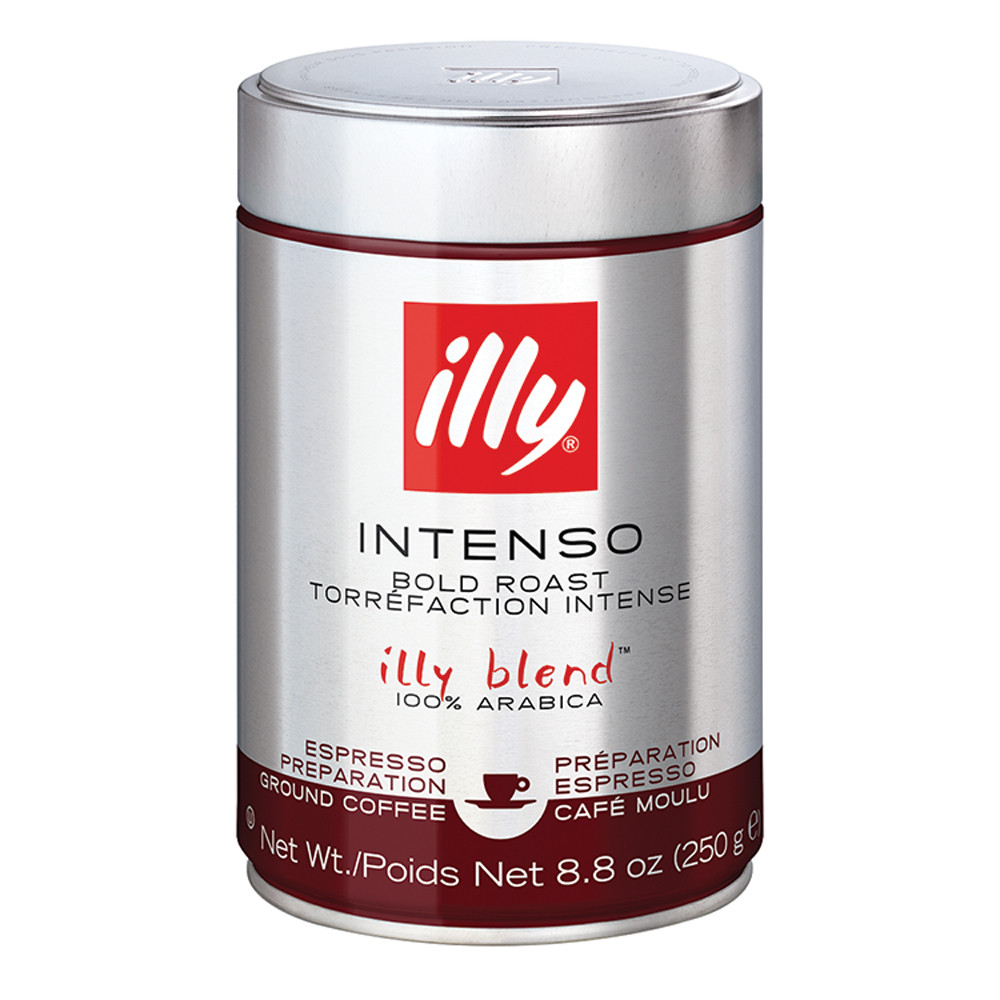 Illy Intenso Espresso Preparation Bold Roast Coffee 8.8 Oz Tin | Nassau ...