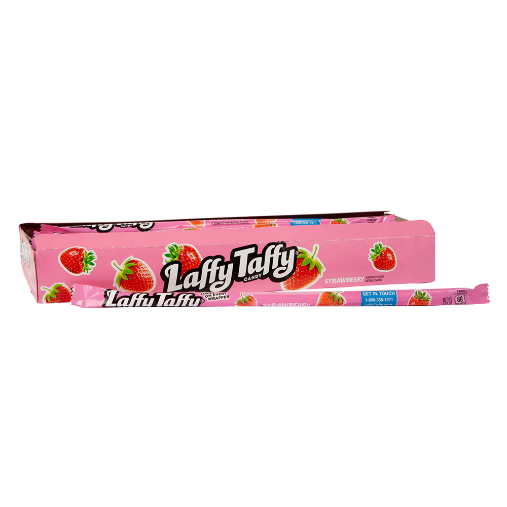 Laffy Taffy Ropes Strawberry 24 Count Nassau Candy