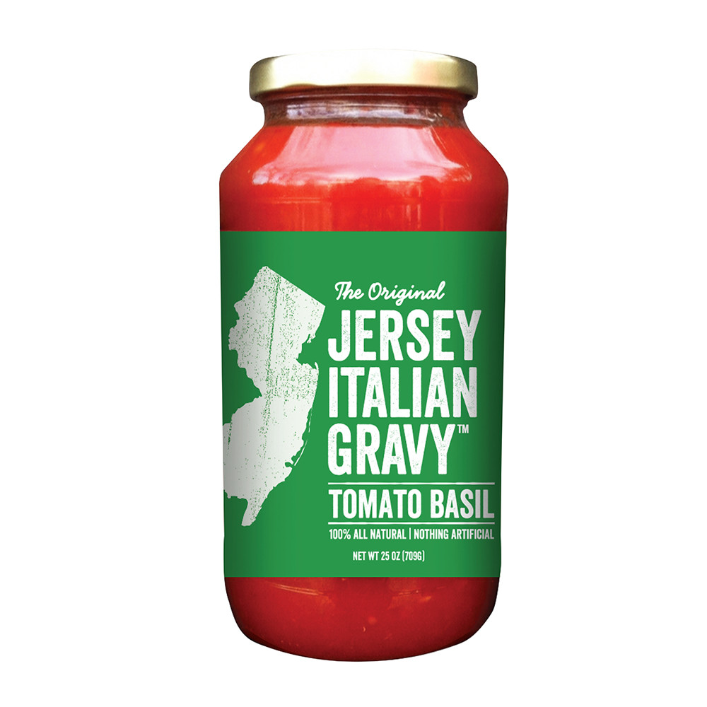Jersey Italian Gravy Tomato Basil 24 oz Jar Nassau Candy