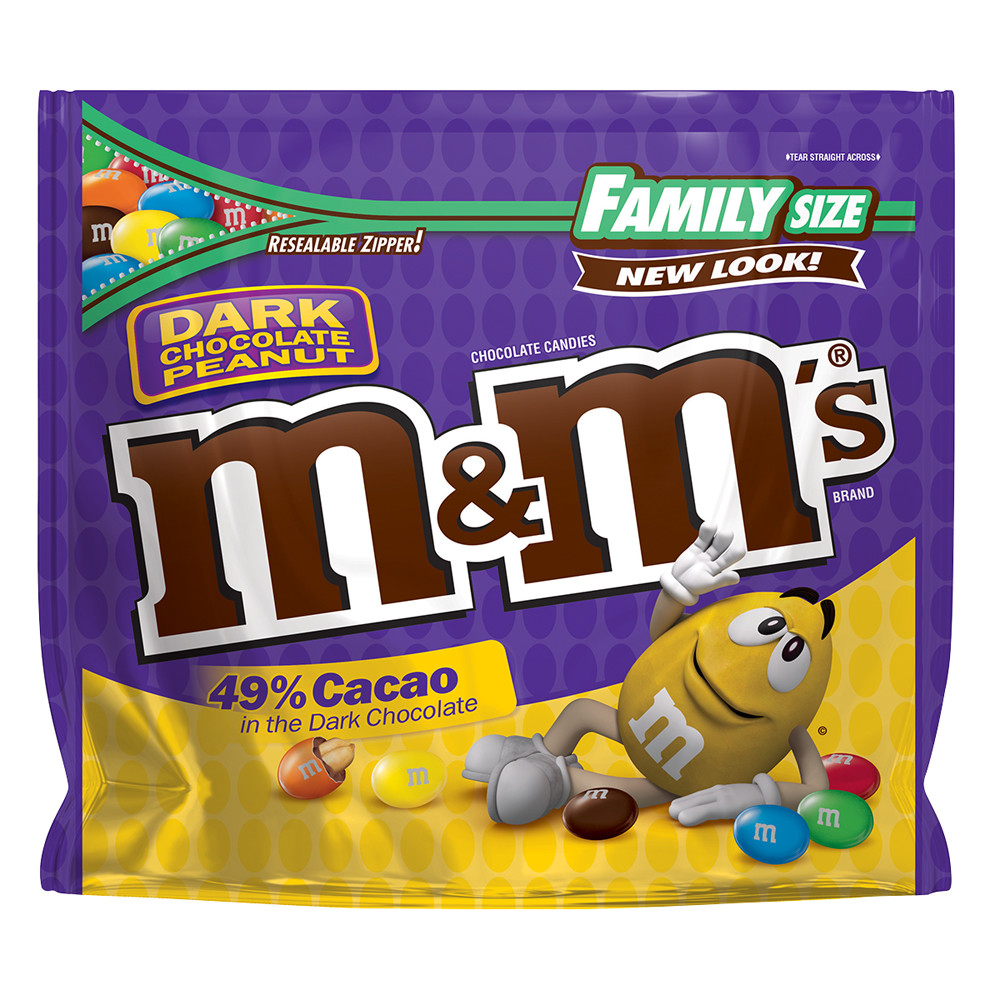 M&M'S Chocolate Candies, Peanut, Family Size