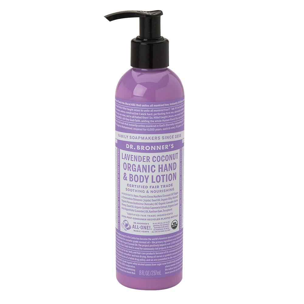 Dr. Bronner's Organic Lavender Coconut Lotion Nassau Candy