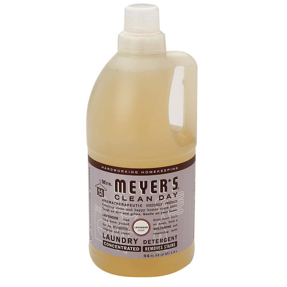 Mrs. Meyer's 2X Lavender Laundry Detergent 64 Oz Jug Nassau Candy