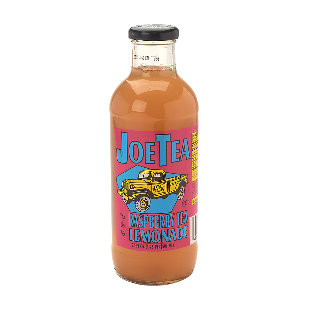 Joe Tea Half & Half Raspberry Tea 20 oz Bottle Nassau Candy