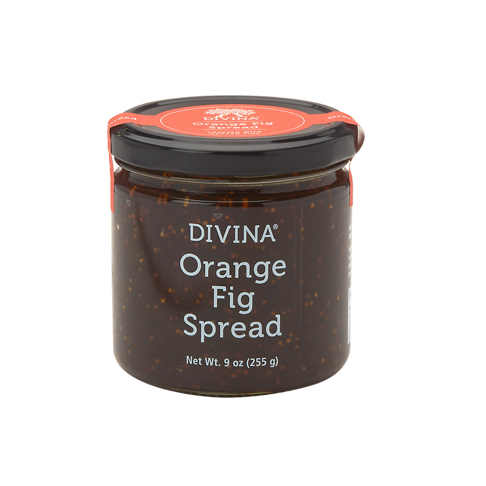 Divina Orange Fig Spread 9 Oz Jar | Nassau Candy