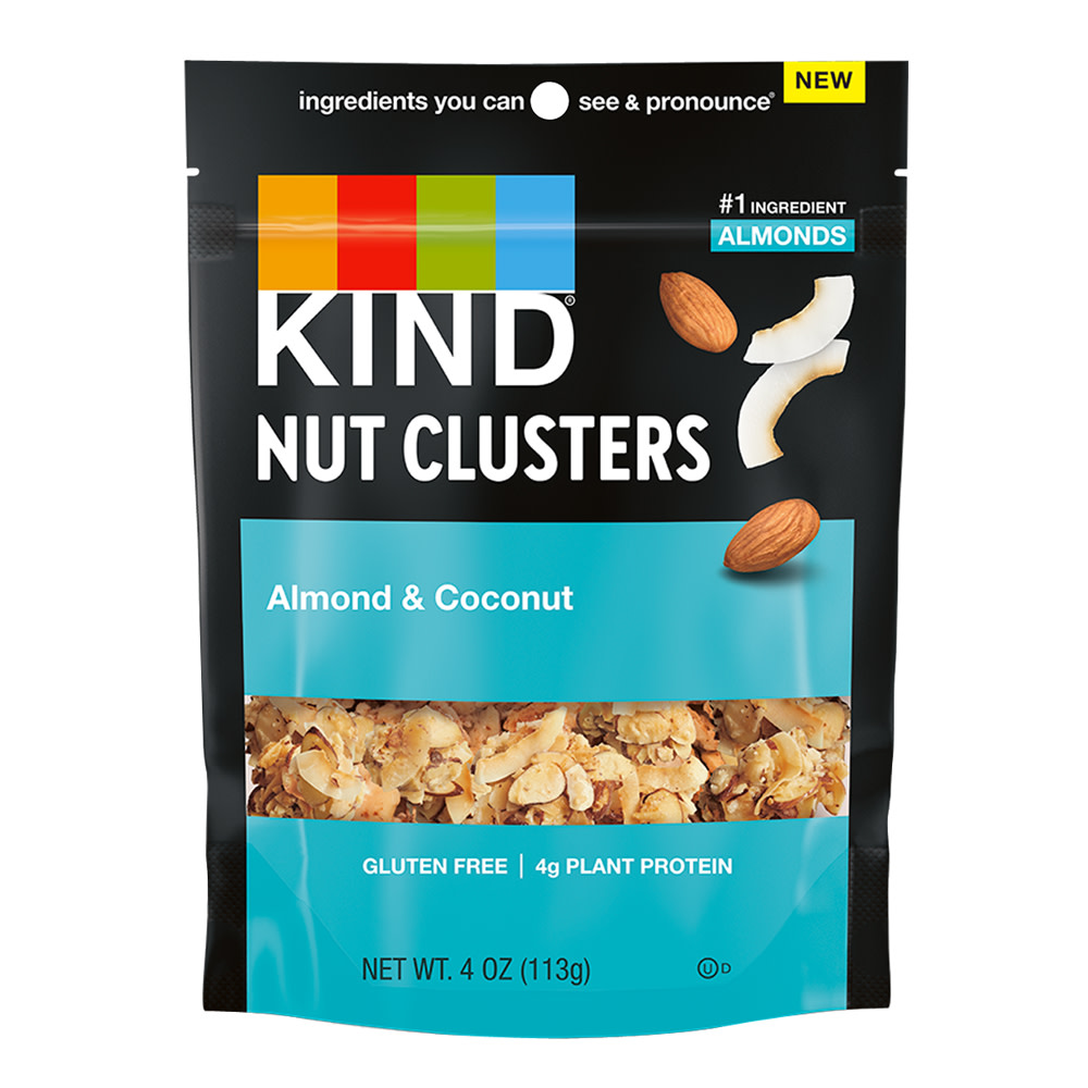 Kind Nut Clusters Almond & Coconut 4oz Bag Gluten Free (602652279119)
