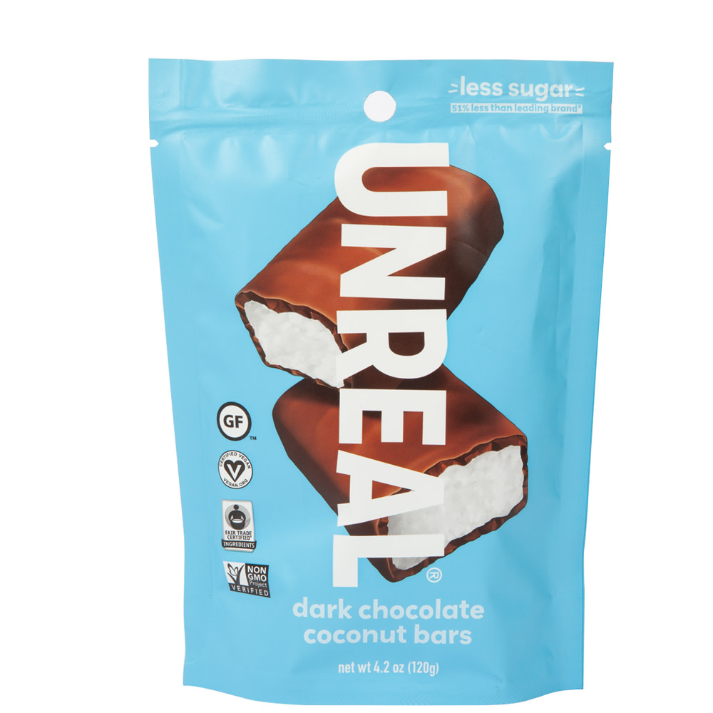 UnReal Dark Chocolate Crispy Quinoa Gems Pouch Bag 5oz (6ct)