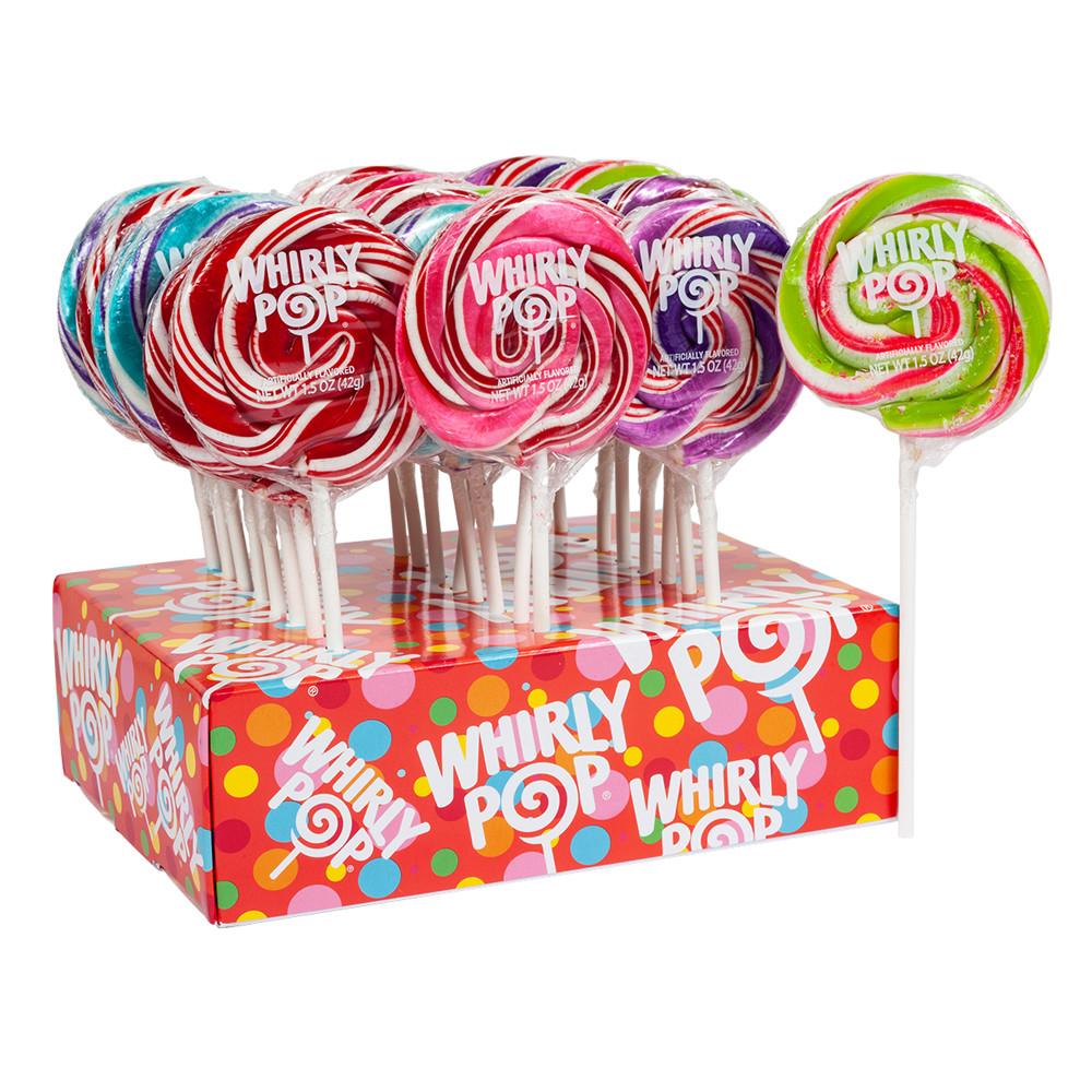 Assorted Whirly Pop 1.5 oz | Nassau Candy