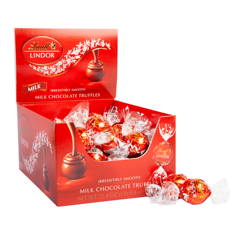 Lindt Lindor Milk Chocolate Truffles Box The Ideal Gift 200g