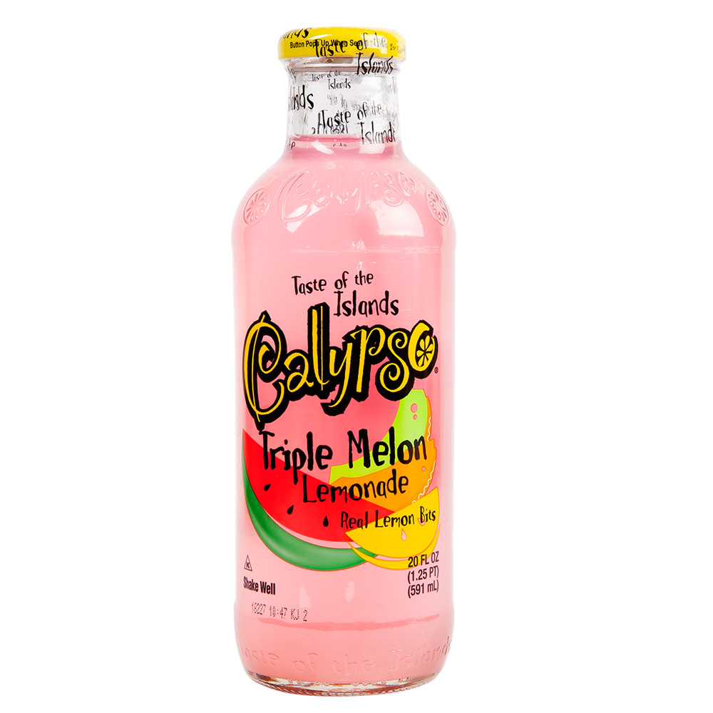Calypso Triple Melon Lemonade 20 Oz Bottle