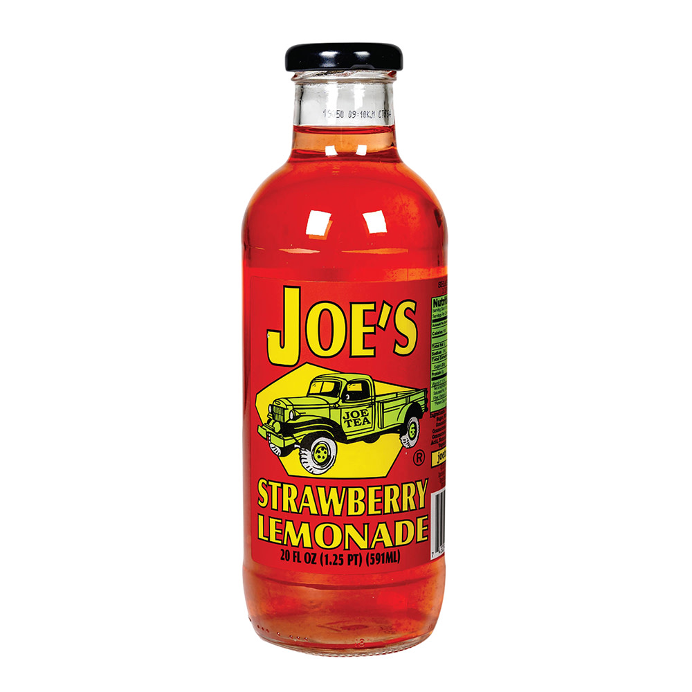 Joe Tea Strawberry Lemonade 20 oz Bottle Nassau Candy