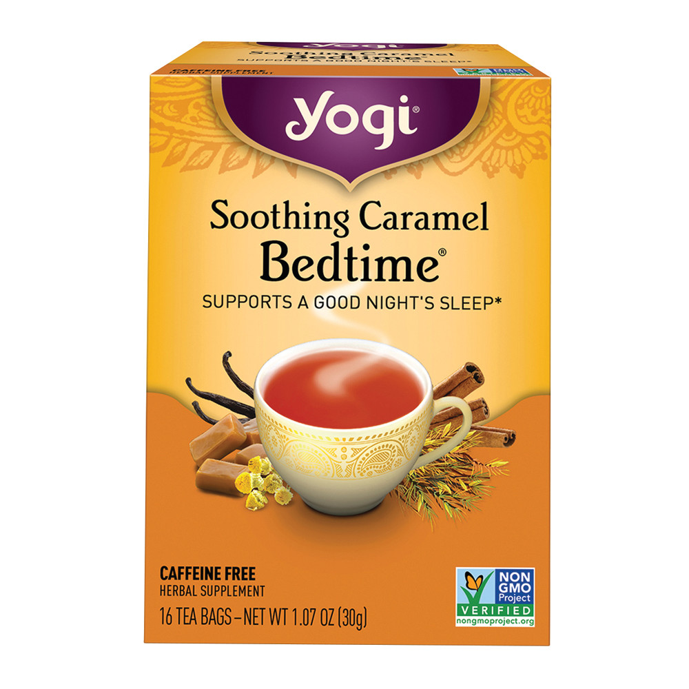 YOGI TEA - SOOTHING CARAMEL BEDTIME - 16CT