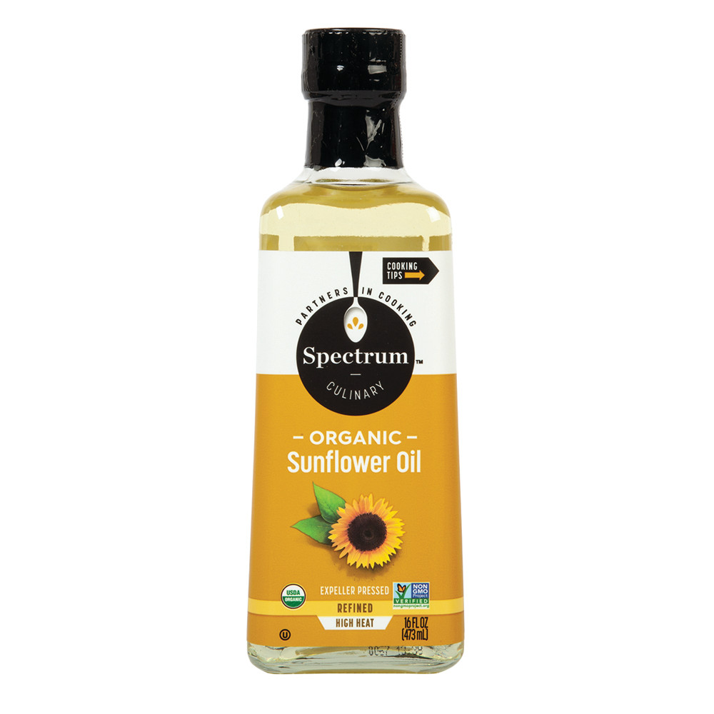 Spectrum Organic Refined High Heat Sunflower Oil Nassau Candy