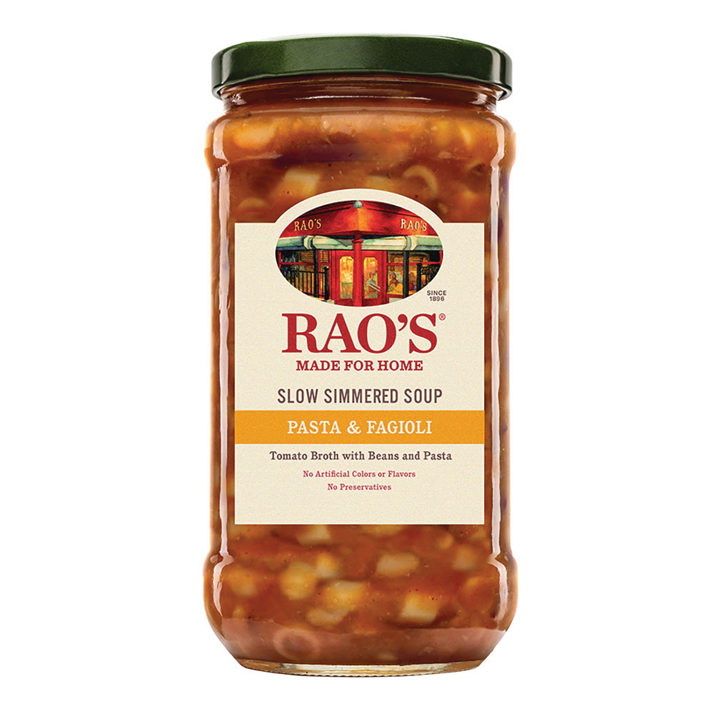Rao's Pasta Fagioli Soup 16 Oz Jar Nassau Candy