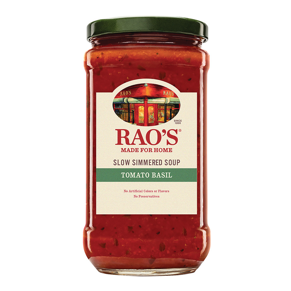 Rao's Tomato Basil Soup 16 Oz Jar Nassau Candy