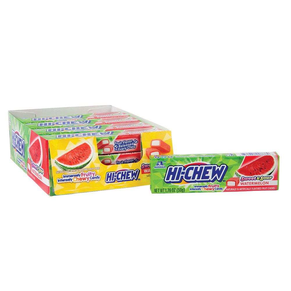 Hi Chew Watermelon 176 Oz Nassau Candy 