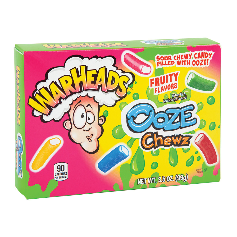 Warheads Ooze Chewz Theater Box 3.5 oz