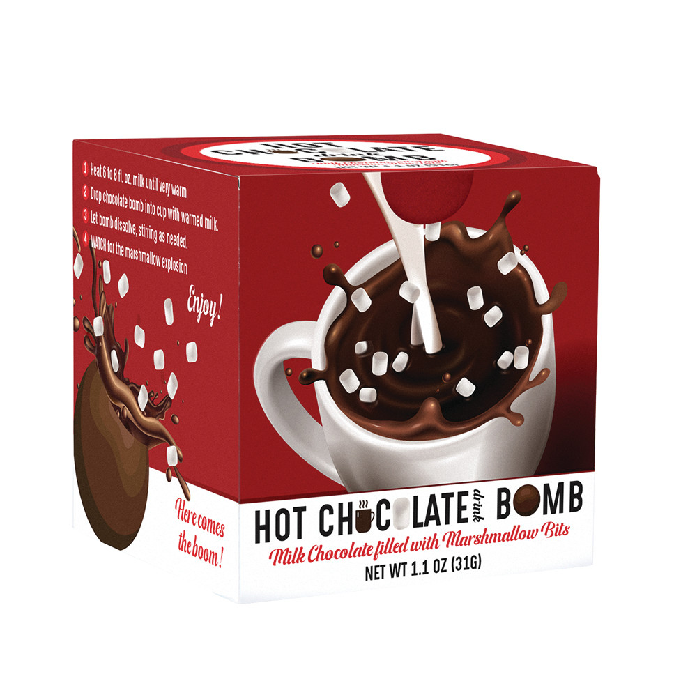 Coffee Bombs, Pack of 4 Individually Wrapped Coffee Creamer Bombs 