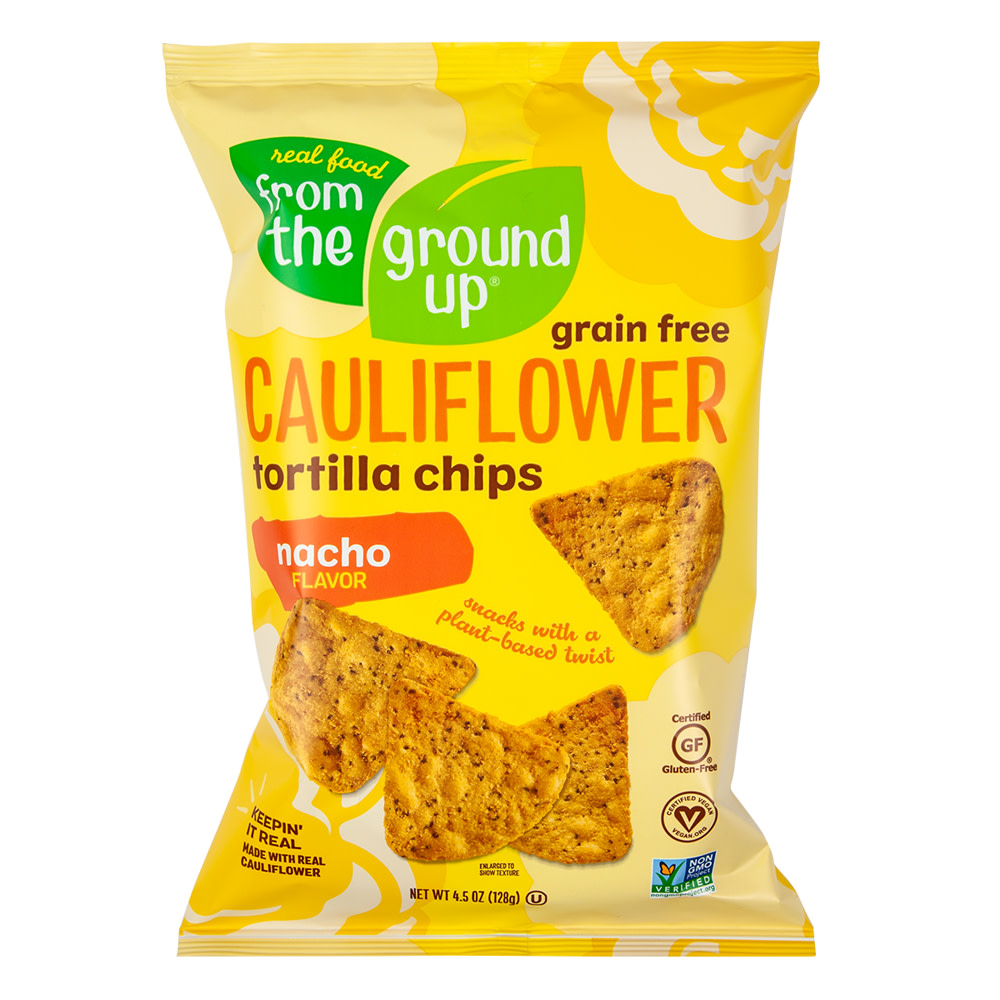 From The Ground Up Cauliflower Tortilla Chips Nutrition