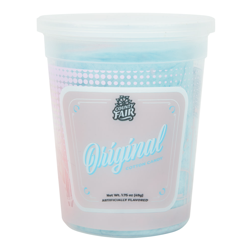 County Fair Cotton Candy Tub Original 1.75 oz | Nassau Candy