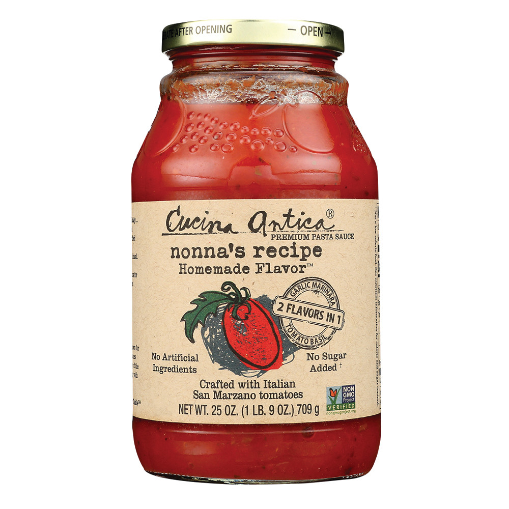 Cucina Antica Nonna's Recipe Sauce 25 oz Jar Nassau Candy