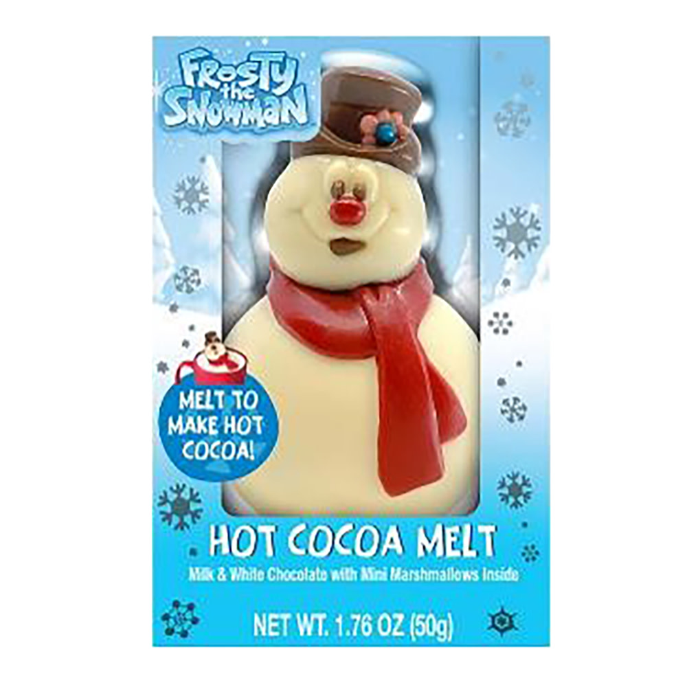 Frosty The Snowman Hot Cocoa Melt 2.1 oz Nassau Candy