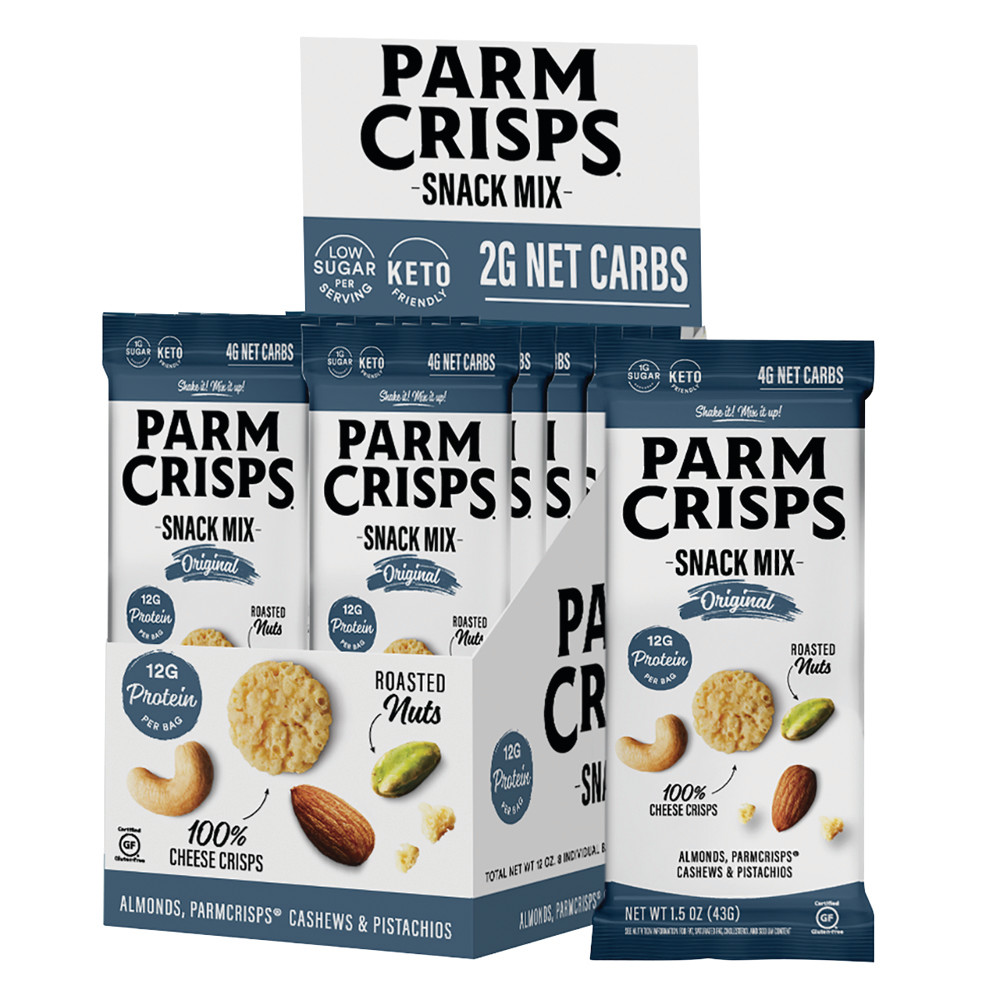 Parm Crisps Snack Mix Original 1.5 oz Bag Nassau Candy
