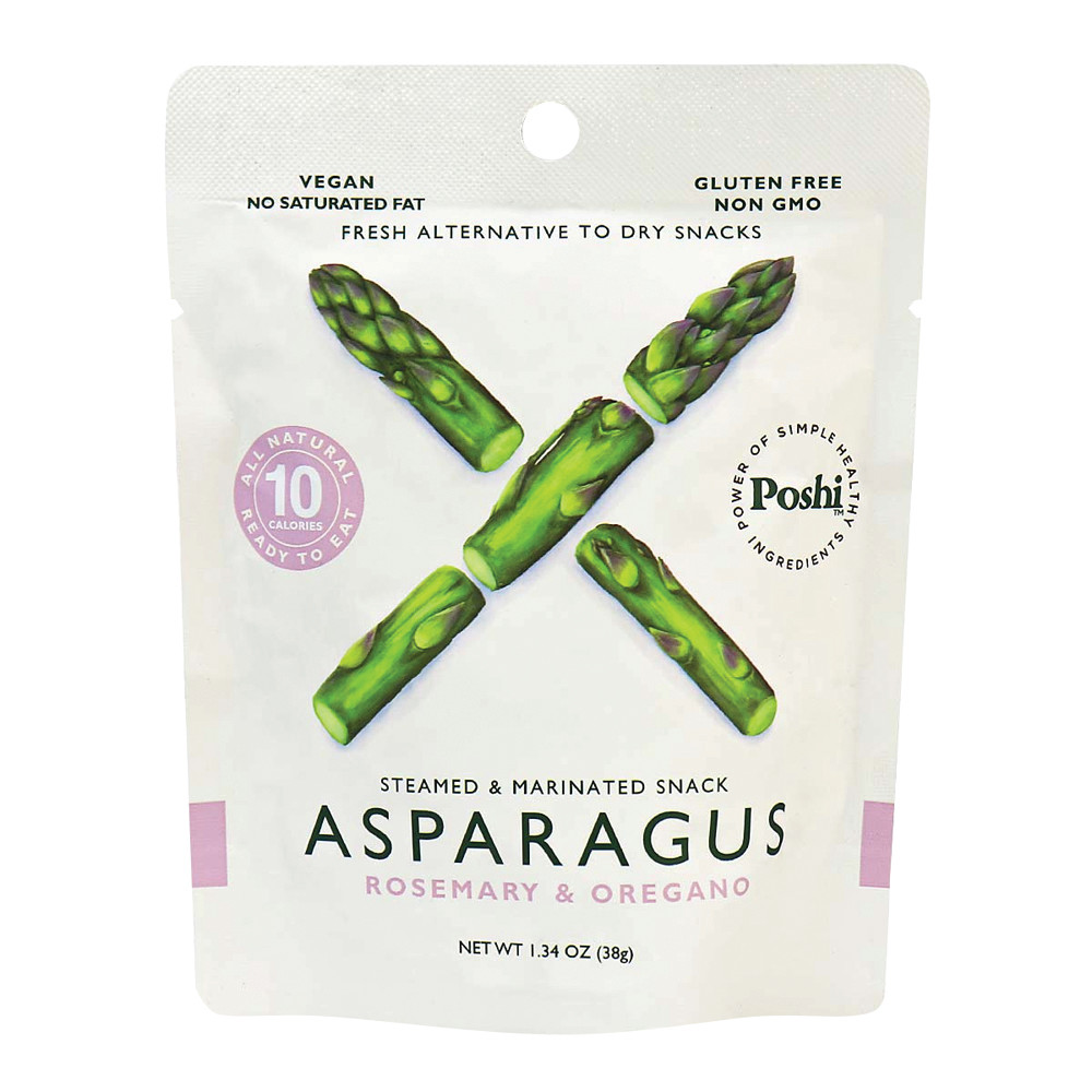 Poshi Asparagus Snack Rosemary & Oregano 1.34 oz | Nassau Candy