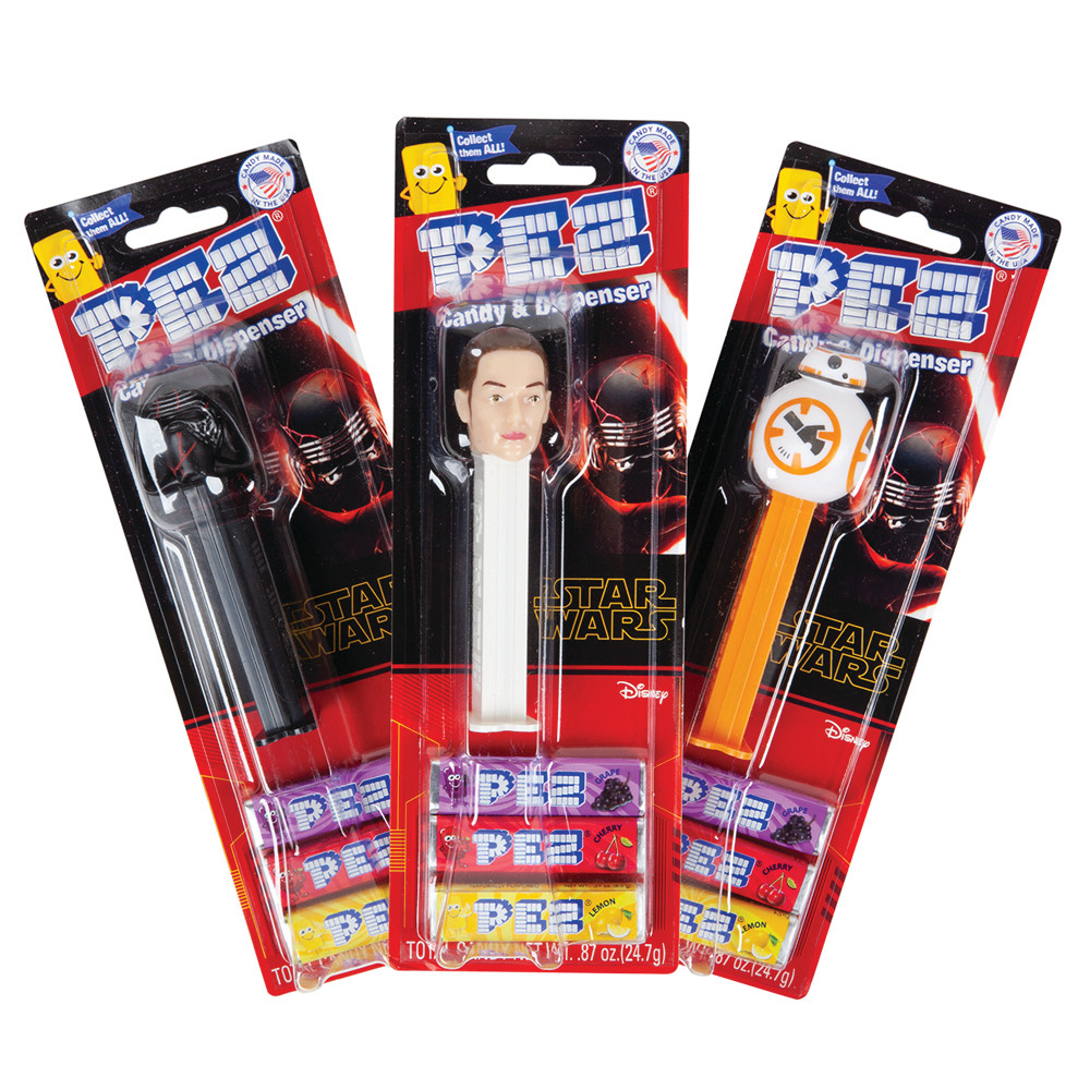 PEZ Star Wars Assortment Blister Pack 0.87 oz SF DC Only | Nassau 