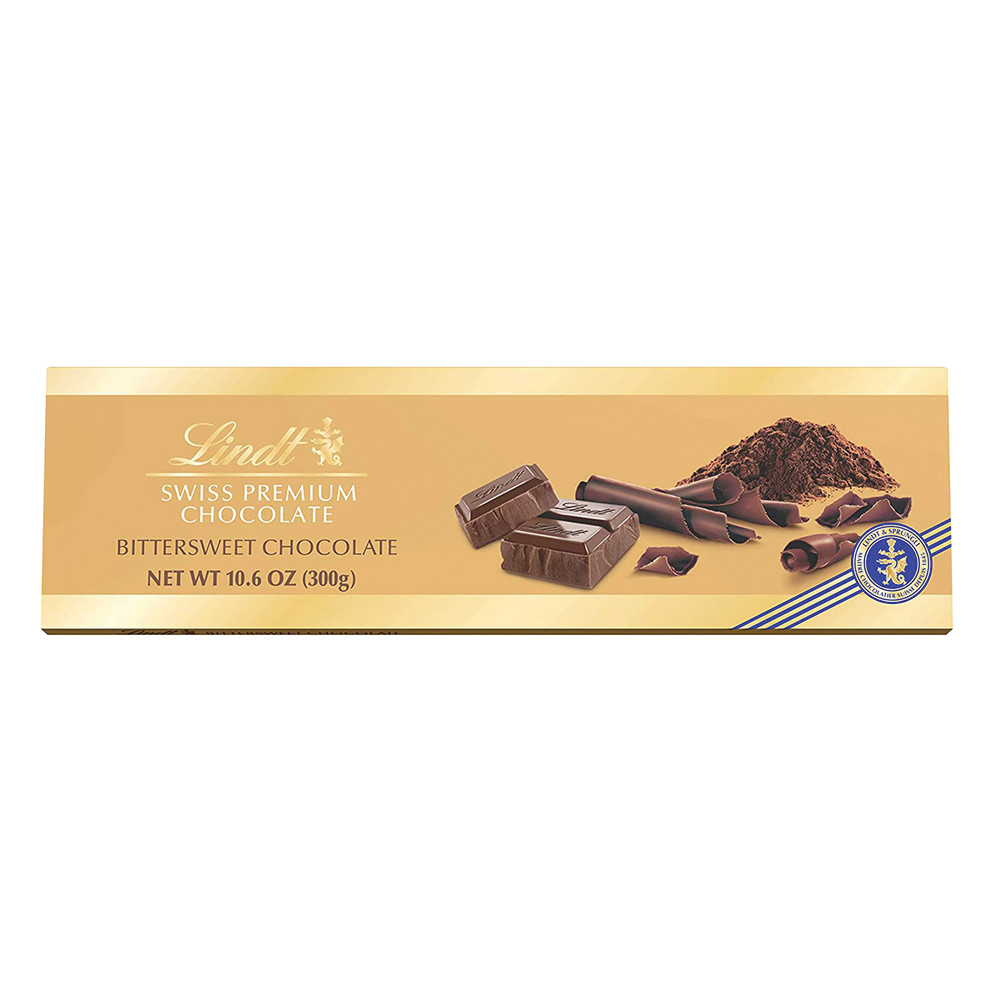 Lindt Swiss Premium Gold Dark Orange Chocolate Bar, 300g