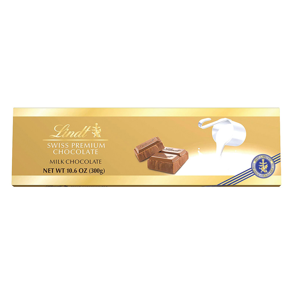 Lindt Swiss Milk Chocolate Hazelnut 10.6 oz Bar 10ct Box
