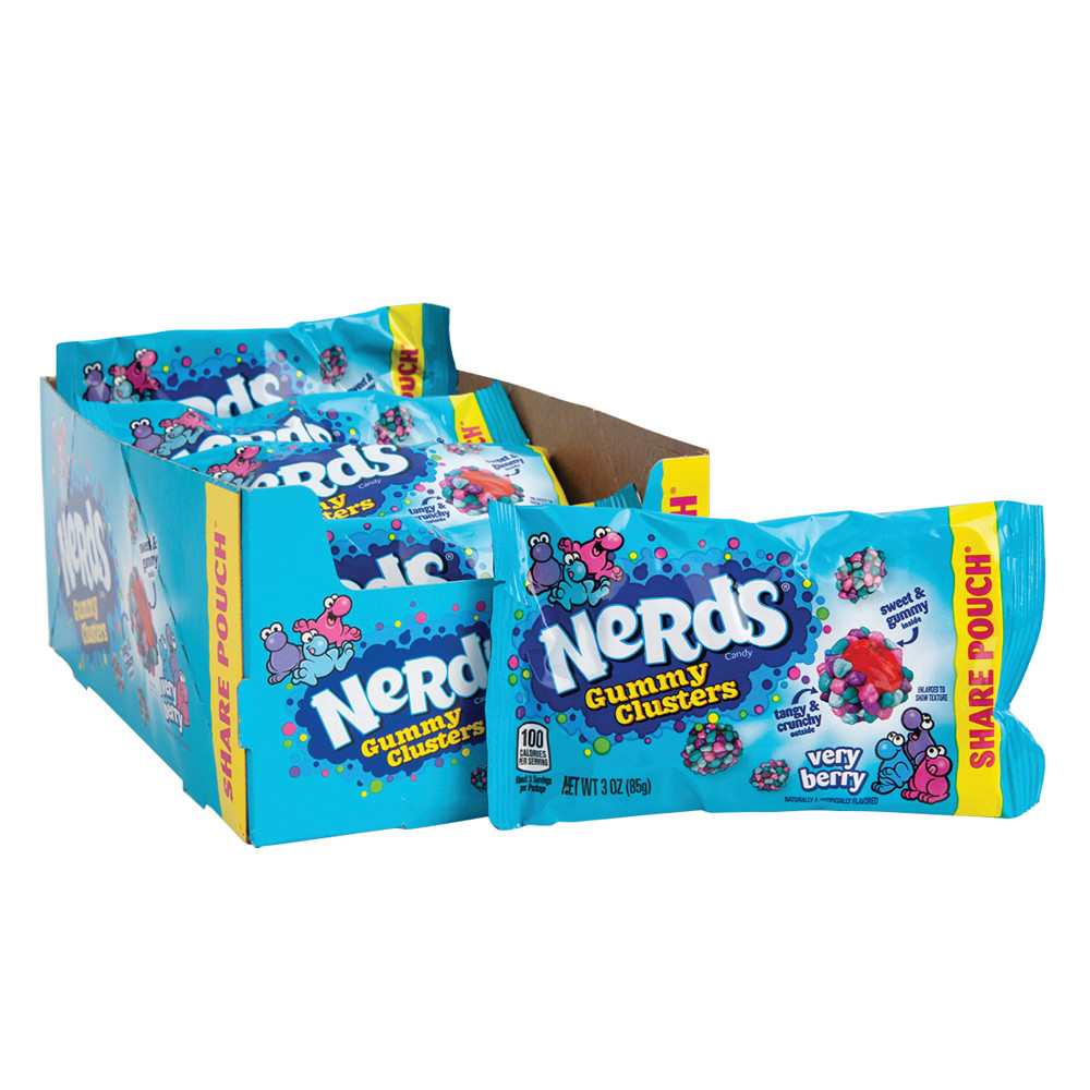 Nerds Very Berry Gummy Clusters 3 oz Bag