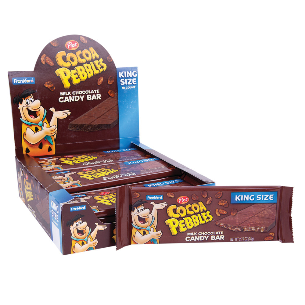 Cocoa Pebbles Candy Bar Nassau Candy