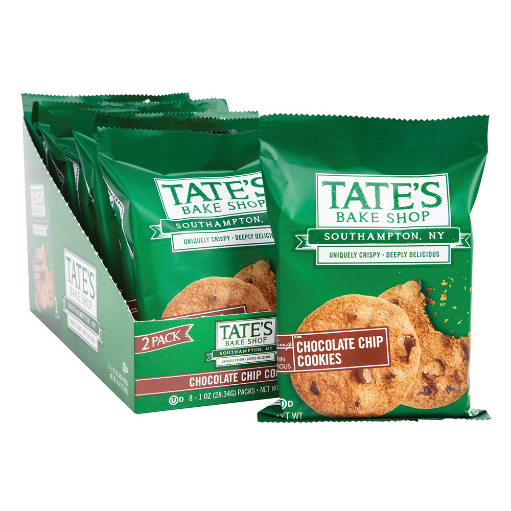 Tate's Chocolate Chip On The Go Pack 1 oz | Nassau Candy
