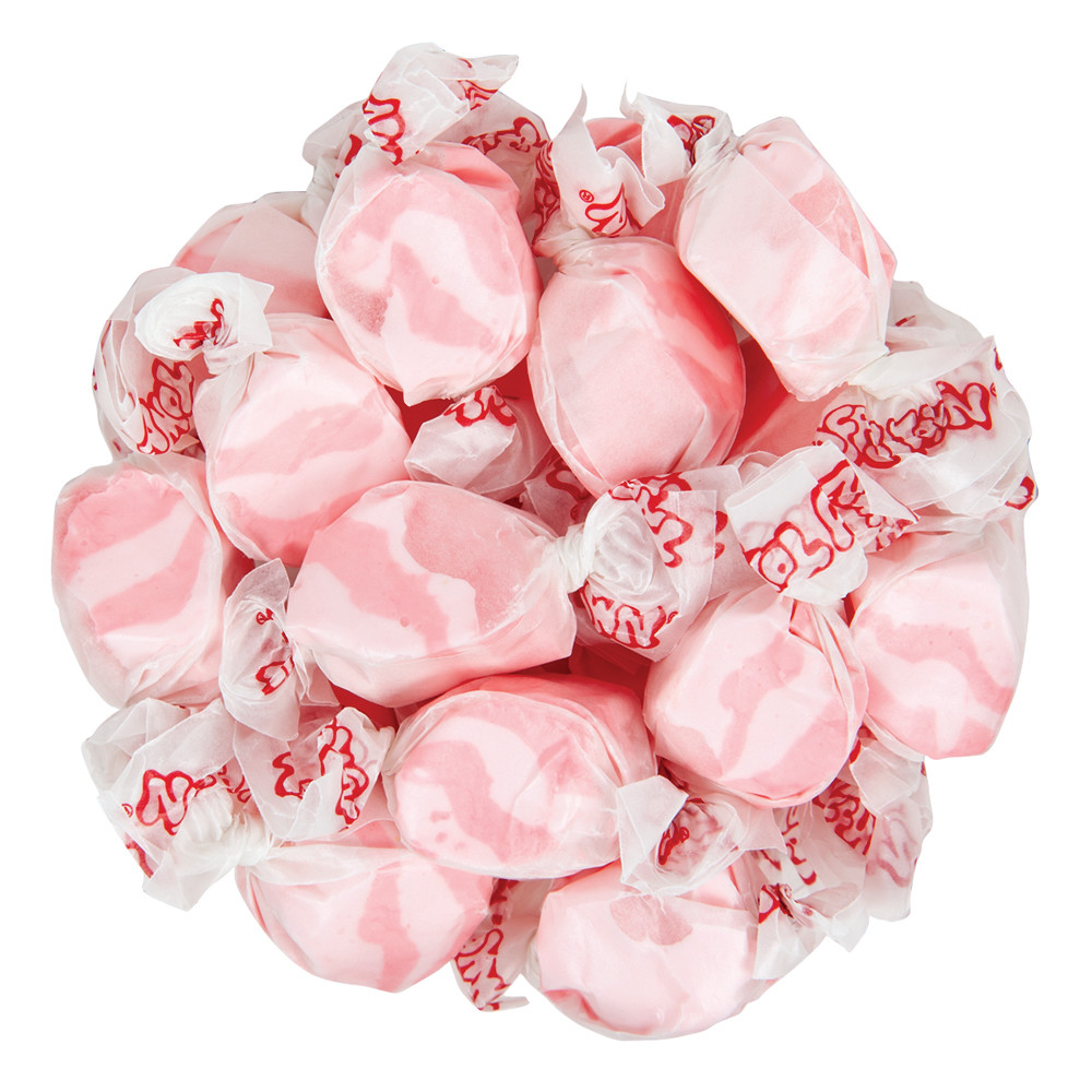 Taffy Town Cranberry Raspberry Salt Water Taffy Nassau Candy