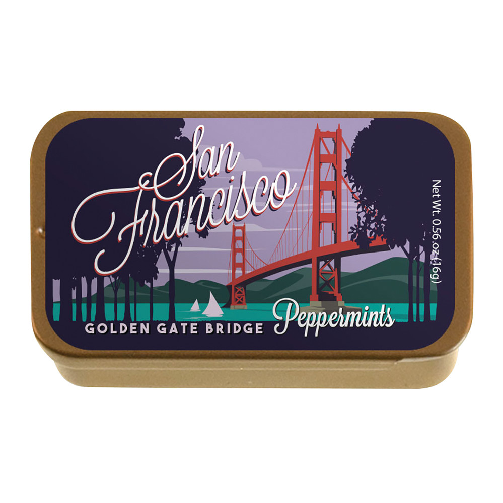 Acoustic Guitar Assorted Mints Tin