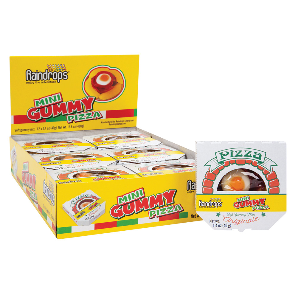 Tiny Gummy Pizza 14 Oz Nassau Candy 8962