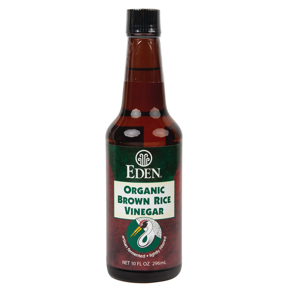 Eden Organic Brown Rice Vinegar 10 oz Bottle Nassau Candy