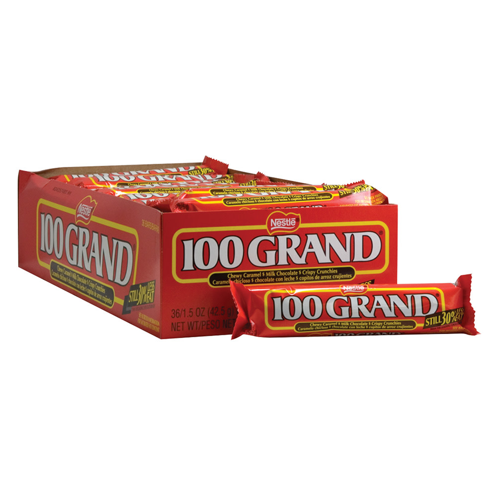 Save on 100 Grand Caramel & Milk Chocolate Candy Bar Order Online Delivery